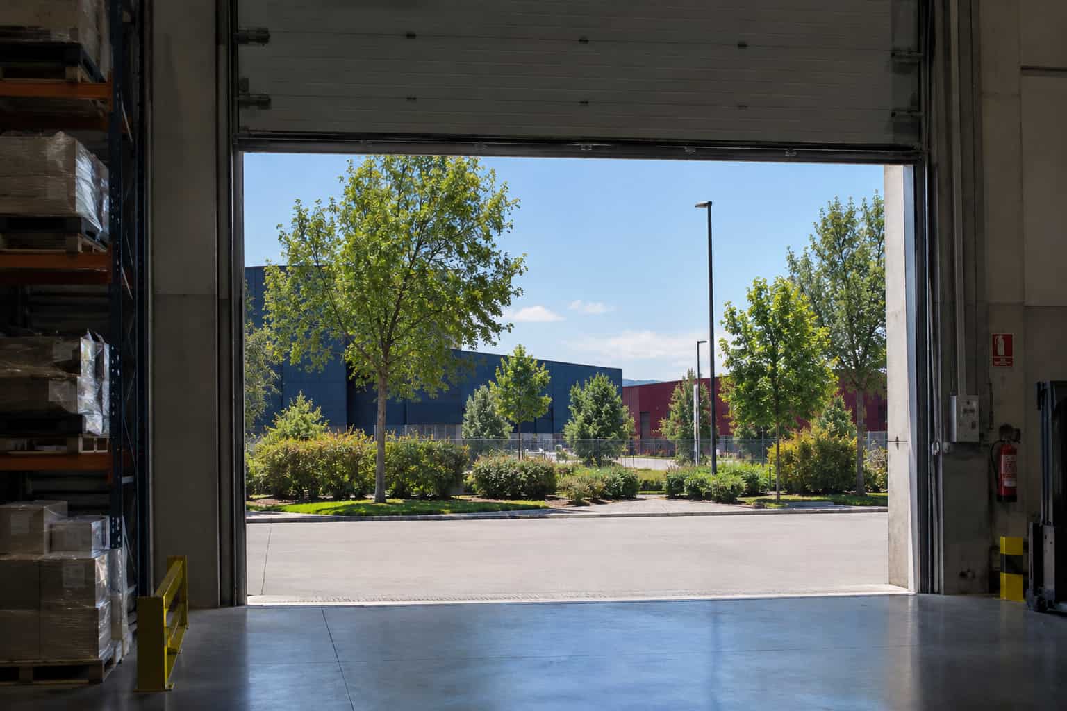 nave industrial de una empresa